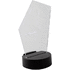 Palkinto Ledify LED light trophy, musta, läpinäkyvä liikelahja logopainatuksella