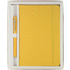 Paperinippu Marden notebook set, keltainen liikelahja logopainatuksella