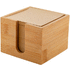 Paperinippu Sagano memo cube, luonnollinen liikelahja logopainatuksella