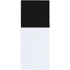 Paperinipputeline Sylox magnetic notepad, musta liikelahja logopainatuksella