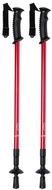 Patikointisauva Brulen nordic walking sticks, musta, punainen liikelahja logopainatuksella