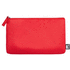 Pesuvälinepussi Akilax RPET cosmetic bag, punainen liikelahja logopainatuksella