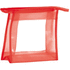 Pesuvälinepussi Aquarium cosmetic bag, punainen liikelahja logopainatuksella