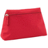 Pesuvälinepussi Britney cosmetic bag, punainen liikelahja logopainatuksella