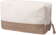 Pesuvälinepussi Halim cosmetic bag, luonnollinen liikelahja logopainatuksella