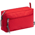 Pesuvälinepussi Kopel RPET cosmetic bag, punainen liikelahja logopainatuksella