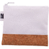 Pesuvälinepussi CreaBeauty Cork S RPET custom cosmetic bag, valkoinen lisäkuva 2