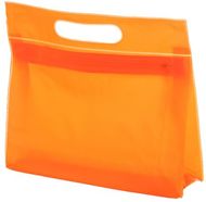 Pesuvälinepussi Fergi cosmetic bag, oranssi liikelahja logopainatuksella