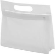 Pesuvälinepussi Fergi cosmetic bag, valkoinen liikelahja logopainatuksella