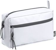 Pesuvälinepussi Kopel RPET cosmetic bag, valkoinen liikelahja logopainatuksella