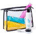 Pesuvälinepussi Losut cosmetic bag, musta, läpinäkyvä lisäkuva 1