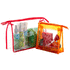 Pesuvälinepussi Losut cosmetic bag, punainen, läpinäkyvä lisäkuva 1