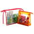 Pesuvälinepussi Losut cosmetic bag, punainen, läpinäkyvä lisäkuva 2