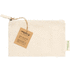 Pesuvälinepussi Plumok cosmetic bag, luonnollinen liikelahja logopainatuksella