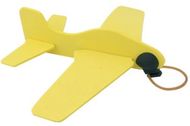 Pienoisauto Baron airplane, keltainen liikelahja logopainatuksella