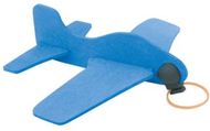 Pienoisauto Baron airplane, sininen liikelahja logopainatuksella
