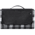 Piknik-peitto Zaralex RPET picnic blanket, musta liikelahja logopainatuksella