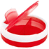 Pillerirasia Astrid pillbox, punainen lisäkuva 1