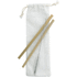 Pilli BooSip bamboo straw set, luonnollinen lisäkuva 1