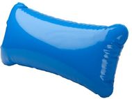 Puhallettava tyyny Cancun beach pillow, sininen liikelahja logopainatuksella