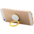 Puhelimen kiinnike Cloxon mobile holder ring, keltainen lisäkuva 1