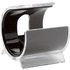 Puhelinteline Barry mobile holder, musta, läpinäkyvä liikelahja logopainatuksella