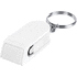 Puhelinteline Satari mobile holder keyring, valkoinen liikelahja logopainatuksella