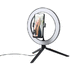 Puhelinvarusteet Kristen selfie ring light with tripod, musta lisäkuva 1