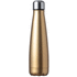 Pullo Herilox water bottle, kultainen liikelahja logopainatuksella