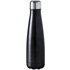 Pullo Herilox water bottle, musta liikelahja logopainatuksella
