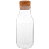 Pullo Molokai water carafe, luonnollinen, läpinäkyvä liikelahja logopainatuksella