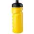 Pyöräilijän pullo Iskan sport bottle, keltainen liikelahja logopainatuksella