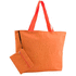 Rantakassi Monkey beach bag, oranssi liikelahja logopainatuksella