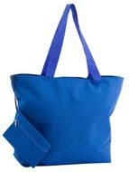 Rantakassi Monkey beach bag, sininen liikelahja logopainatuksella