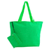 Rantakassi Monkey beach bag, vihreä liikelahja omalla logolla tai painatuksella