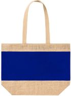 Rantakassi Raxnal beach bag, tummansininen liikelahja logopainatuksella