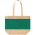 Rantakassi Raxnal beach bag, vihreä liikelahja logopainatuksella