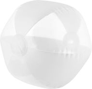 Rantapallo Navagio beach ball (ø26 cm), valkoinen liikelahja logopainatuksella