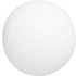 Rantapallo Playo beach ball (ø28 cm), valkoinen liikelahja logopainatuksella