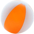 Rantapallo Zeusty beach ball (ø28 cm), valkoinen, oranssi lisäkuva 1