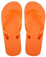 Rantasandaalit Boracay beach slippers, oranssi liikelahja logopainatuksella