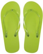 Rantasandaalit Boracay beach slippers, vert-kiivi liikelahja logopainatuksella