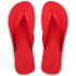 Rantasandaalit Cayman beach slippers, valkoinen, punainen liikelahja logopainatuksella
