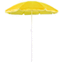 Rantavarjo Mojacar beach umbrella, valkoinen, keltainen liikelahja logopainatuksella