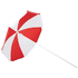 Rantavarjo Nukel beach umbrella, punainen, valkoinen lisäkuva 1