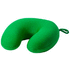 Rentoutustyyny Condord travel pillow, vihreä liikelahja logopainatuksella