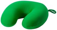 Rentoutustyyny Condord travel pillow, vihreä liikelahja logopainatuksella