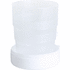 Rikkoutumaton muki Berty foldable cup, valkoinen liikelahja logopainatuksella