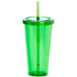 Rikkoutumaton muki Trinox cup, vihreä liikelahja logopainatuksella