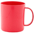 Rikkoutumaton muki Witar mug, punainen liikelahja logopainatuksella